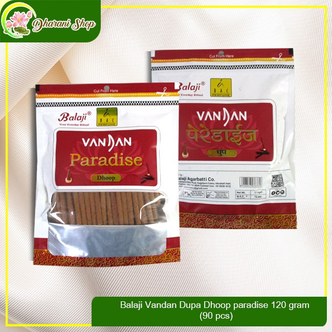 Balaji Vandan Dupa Dhoop paradise 120 gram (90 pcs)