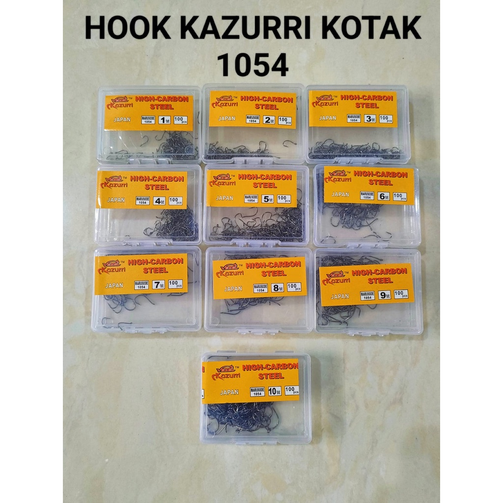 Mata pancing KAZURRI KOTAK ISI 100 PCS 1054BN(KWALITAS MANTAP)