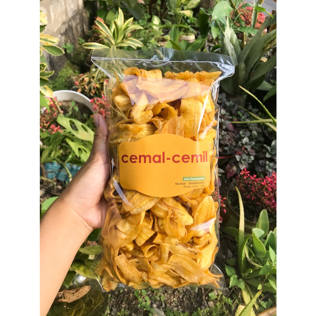 

Best Seller! 200gr Keripik Pisang Bangil Manis Kemasan Plastik Sealer