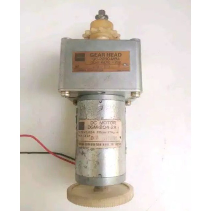 Dc Motor Gearbox 24V 22Rpm