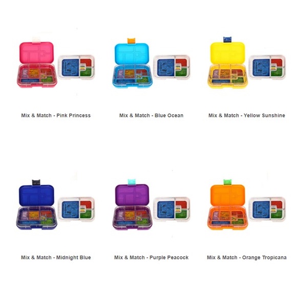 MUNCHBOX Sparkle Leakproof Lunch Box  Maxi 6 Midi 5 Midi 3 Mega 4 Mini 4 / Munch Box Lunchbox Kotak Makan Bekal Anak