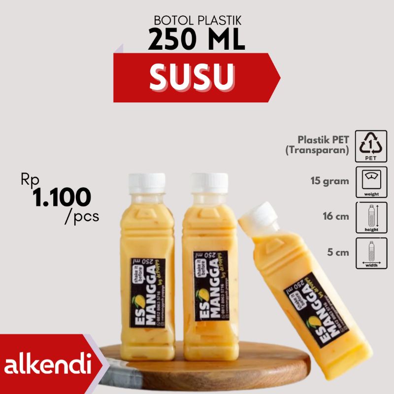 BOTOL SUSU/CIMORY TINGGI 250 ML