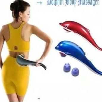 Alat Pijat Getar Inframerah Dolphin 6 Mata Massanger Multifungsi