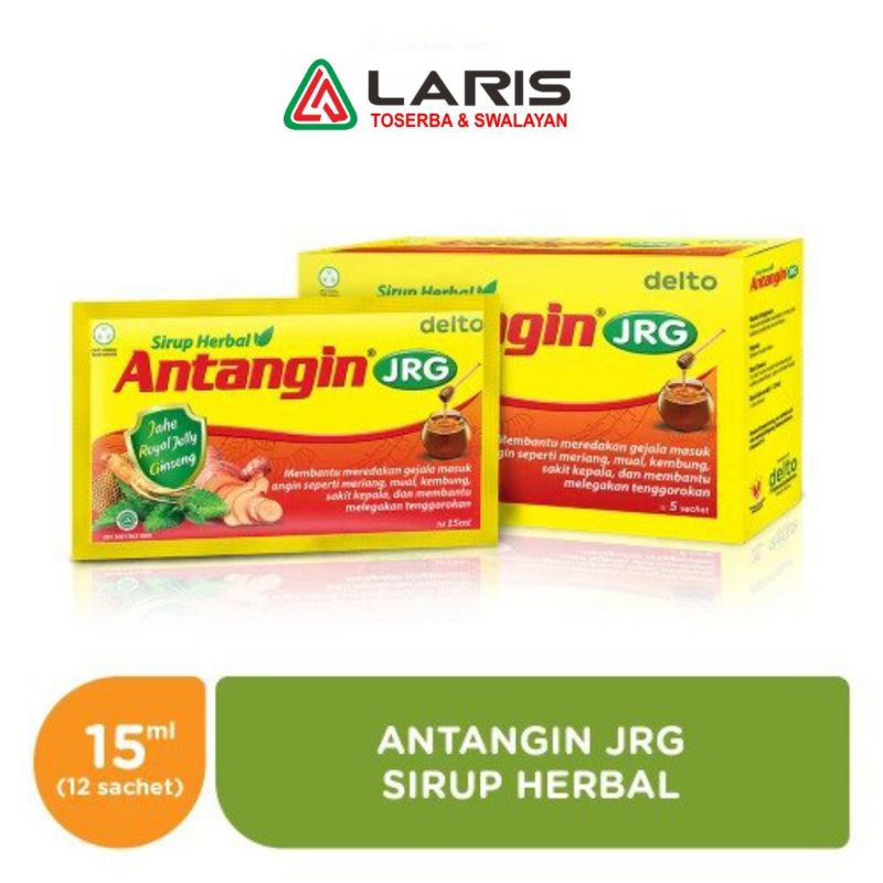 

Antangin JRG sirup herbal - mengatasi masuk angin