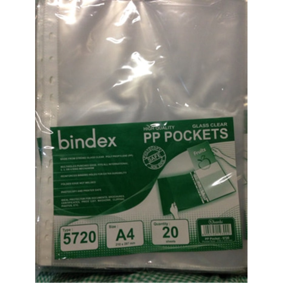 pp plastik Pocket A4