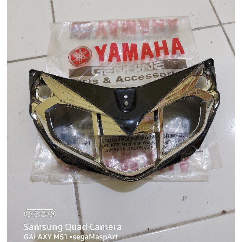 Alis frame kumis lampu depan aerox 125