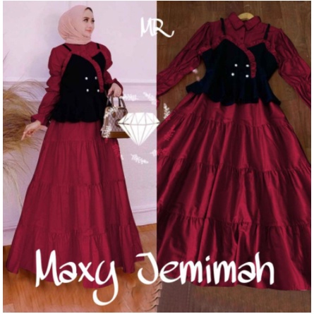 FASHION MUSLIM / Gamis Tille pesta / Gamis laila exclusive / Gamis Laila By pelangi jaya