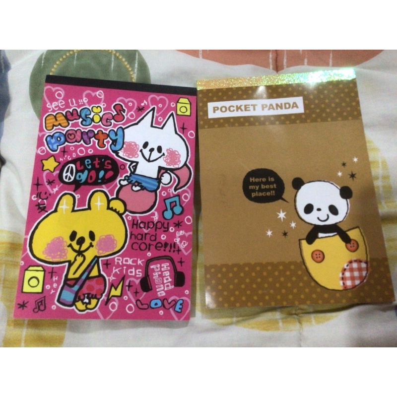 

PANDA DOG ANJING PUPPY MEMO PAD ORIGINAL JAPAN