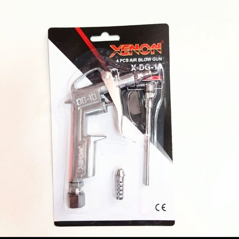 XENON X-DG-10 Gun Air Duster Aluminium Nepel Pistol Angin Semprot Debu