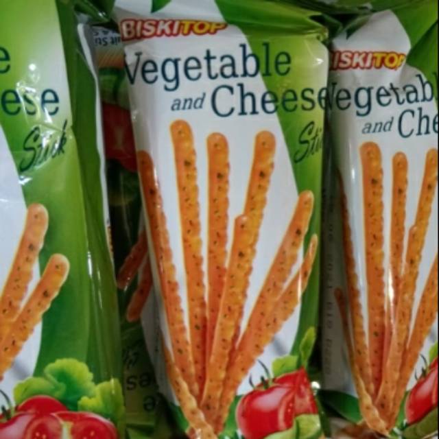 

Biskitop sayur,biskuit stik keju dan sayur