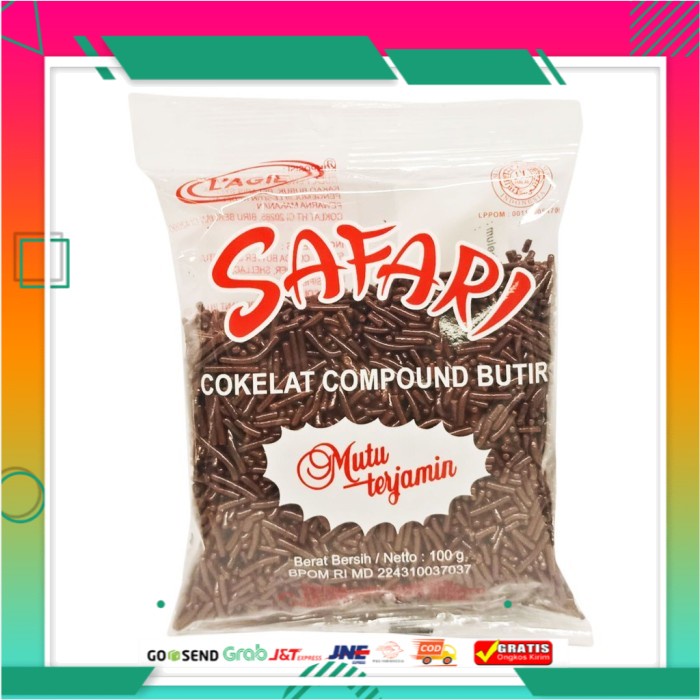 

Safari Meses Coklat 100 g