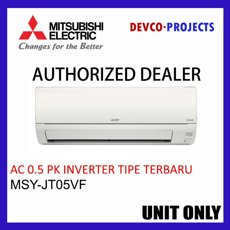 Mitsubishi Electric MSY-JT05VF AC Inverter [0.5 PK]