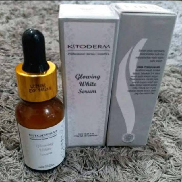 Serum glowing white kitoderm