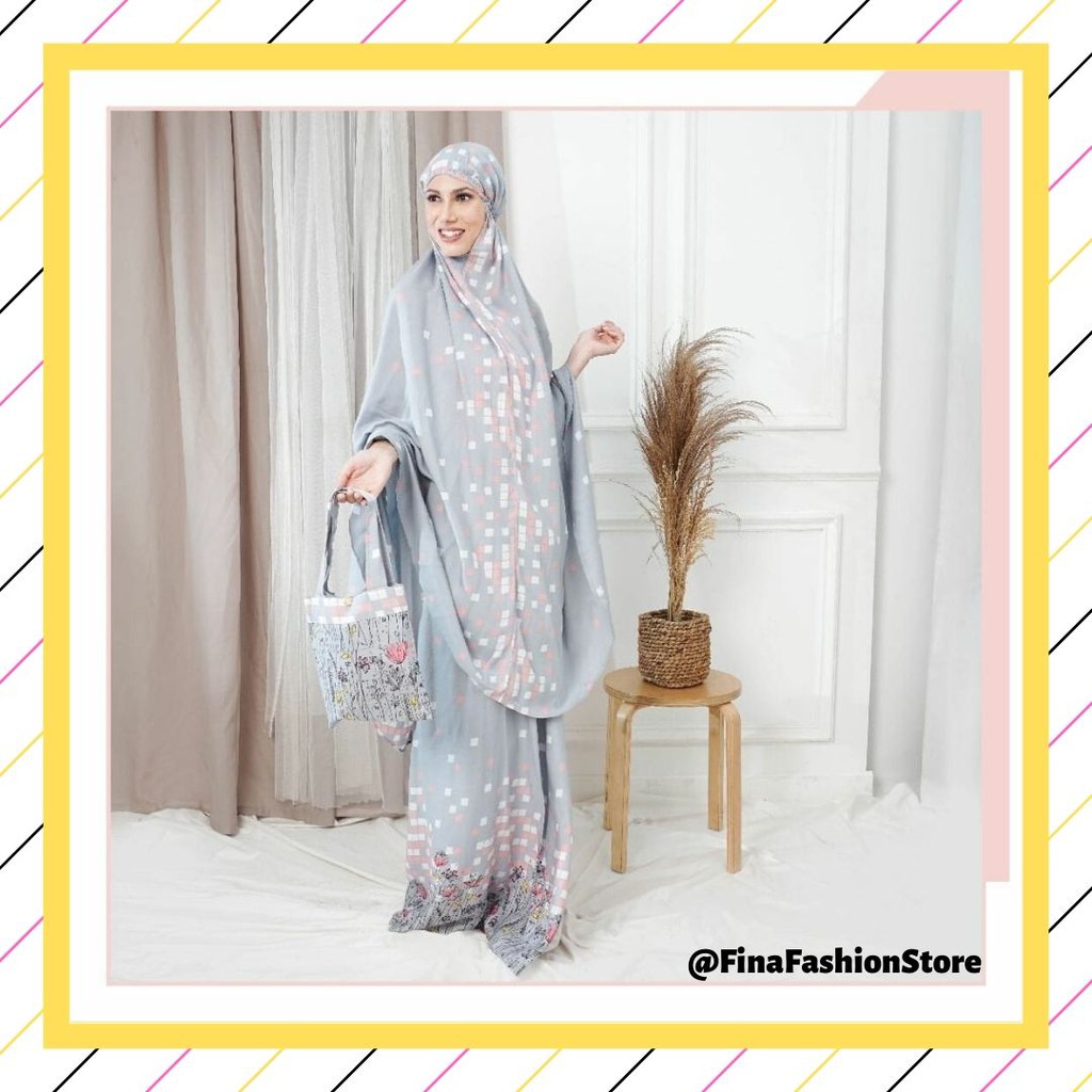 [ PROMO BERKAH  ] Mukena cantik adem (tazkia)