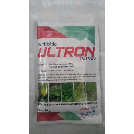 Herbisida Ultron 20 gr