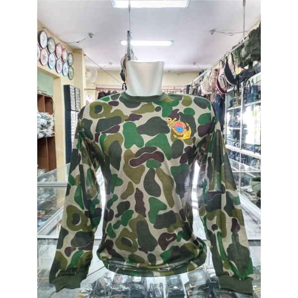 kaos marinir jangkar dada kiri | Bantalan marinir kko jangkar | Kaos pemembak kko marinir loreng log