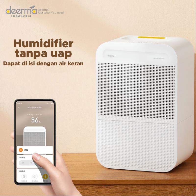 Deerma CT500 Non-Fog Smart Air Humidifier Pelembab Filter Udara Tanpa Uap Ruangan Kamar Tidur Kantor 3.6L