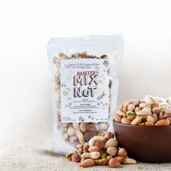 

PROMO Roasted Mixed Nuts - 500 Gr MURAH