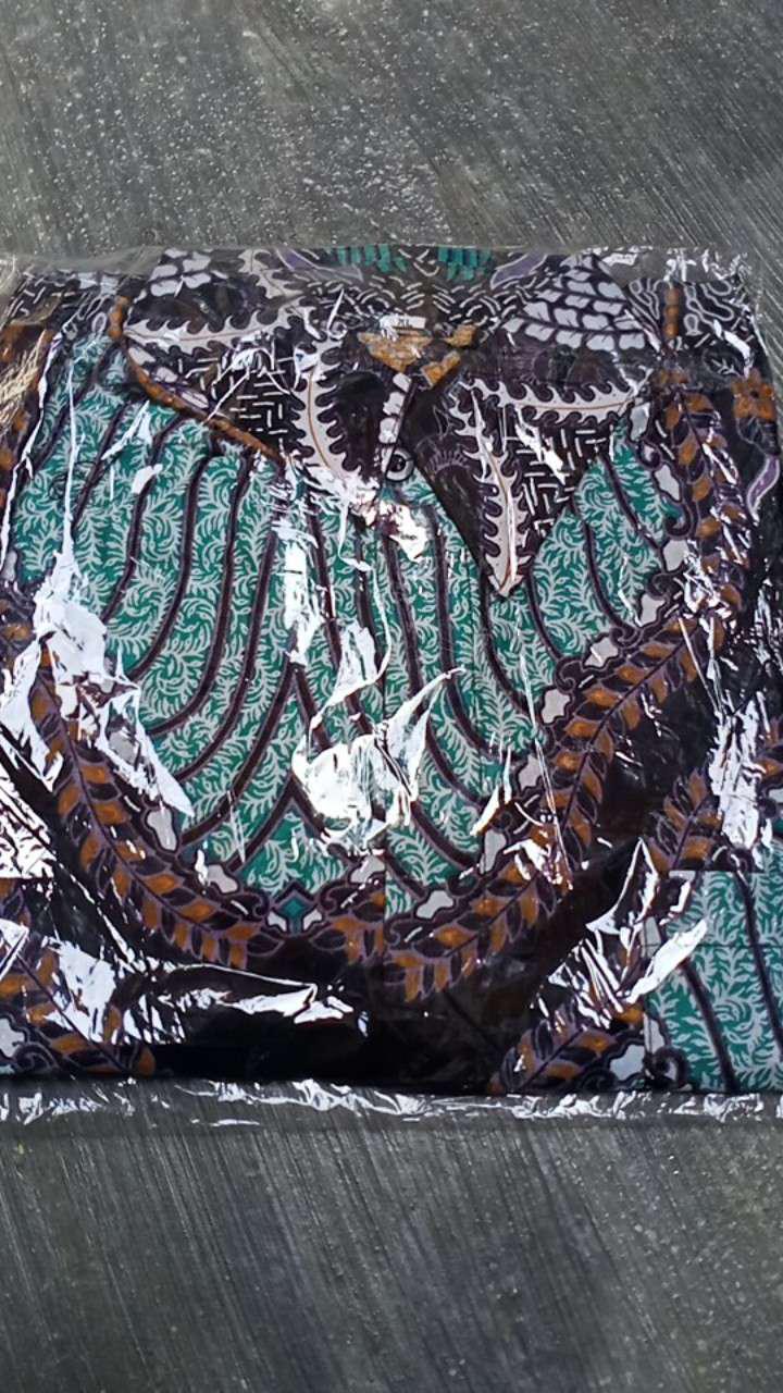 Batik Couple Keluarga - Sania Ruffle Batik Couple Orid Ndoro Jowi Dnt Garansi Termurah Batik Madu