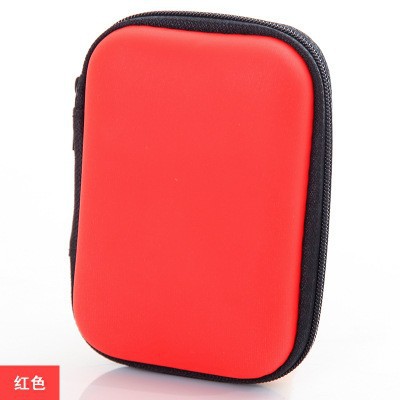 ☀ Sunly ☀ A080 Dompet Headset Travel Case Tempat Headset Earphone Case Mini Charge Kotak Headset