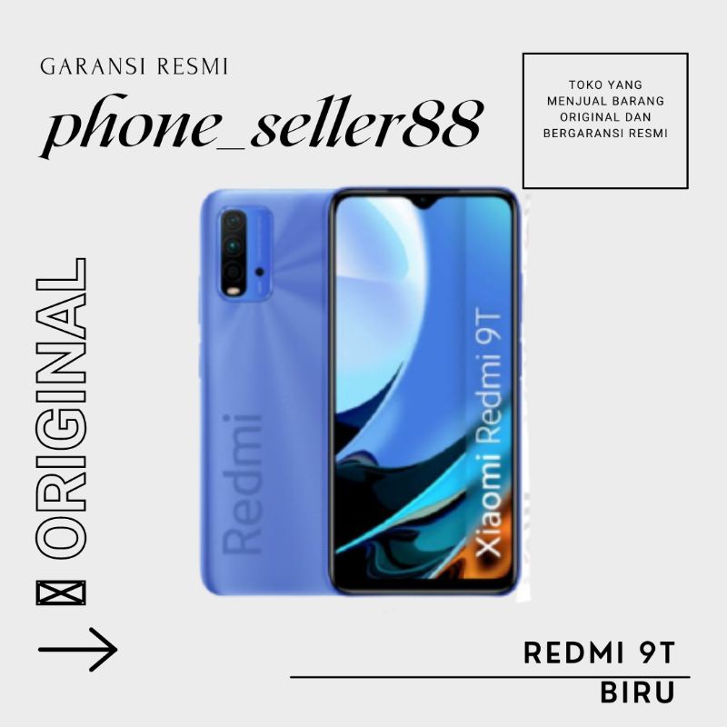 XIAOMI REDMI 9T 4/64GB- 6/128GB