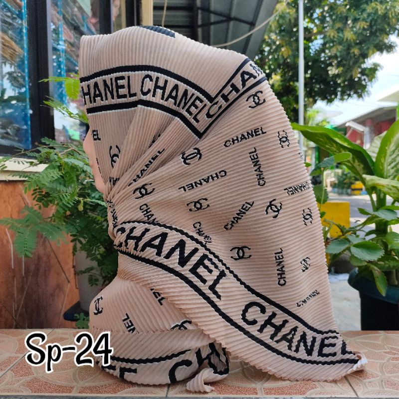 SEGIEMPAT PLISKET MOTIF / JILBAB SEGIEMPAT PLISKET / SEGIEMPAT VOAL / SEGI EMPAT PLISKET / VOAL MOTIF / JILBAB PLISKET-Sp-24