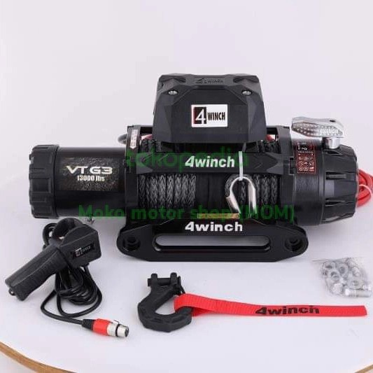 winch 4winch 13000lbs TALI PLASMA 12 VOLT