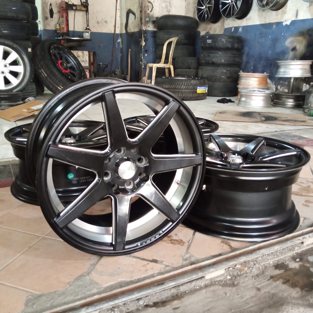 VELEG MOBIL COPOTAN VOSSEN RING 16 COCOK UNTUK JAZ BRIO AGYA AYLA MOBILIO SIRION