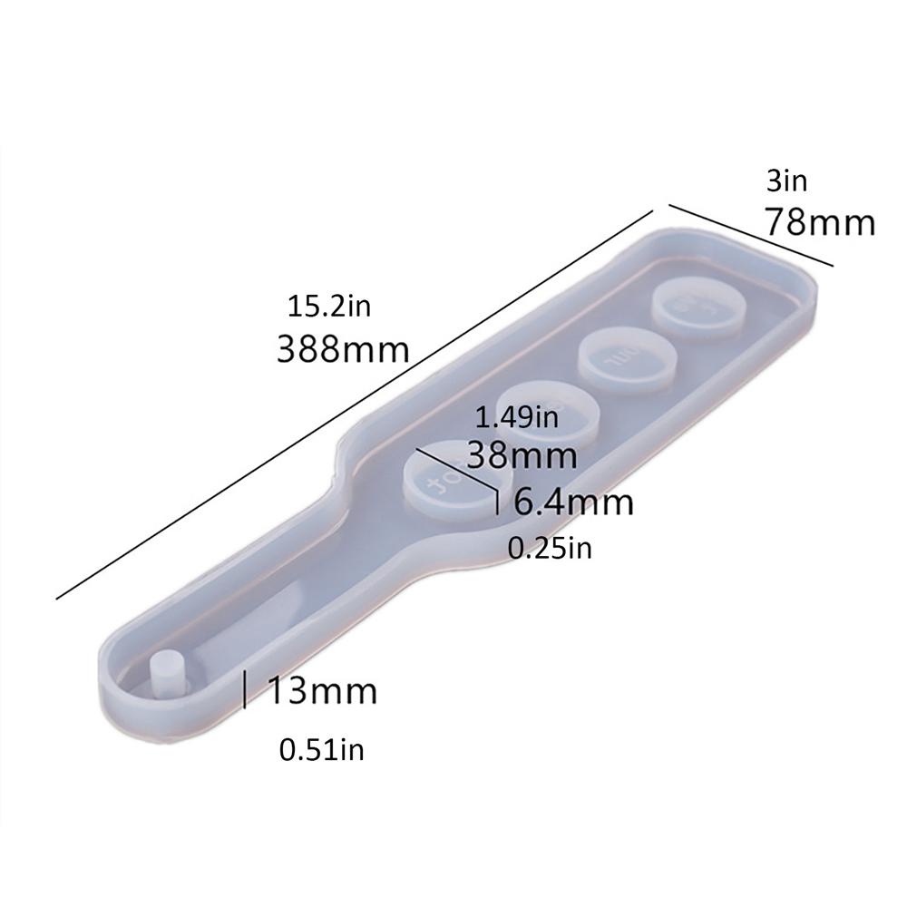 [Elegan] Serving Tray Mold Silicone Shot Kerajinan Tangan Lilin Tray Coaster Rak Beer Dekorasi Rumah