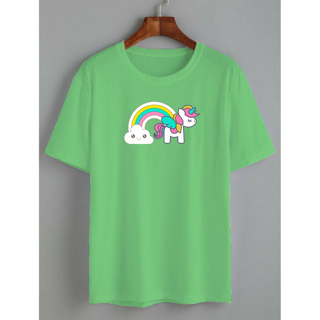 kaos unicorn cloud / kaos unicorn / kaos wanita / KATUN 24S