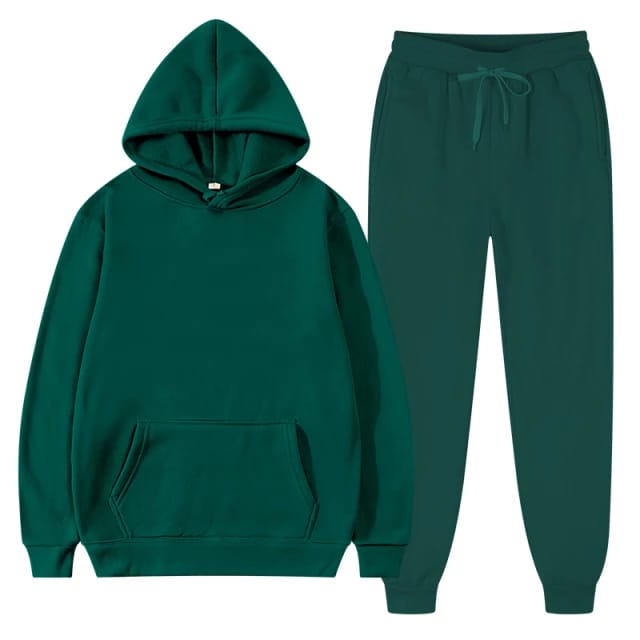 Setelan Sweat Pants &amp; Jumper Hoodie Basic II Set Celana Jogger Panjang &amp; Sweater Hoodie Polos ( Pria &amp; Wanita )