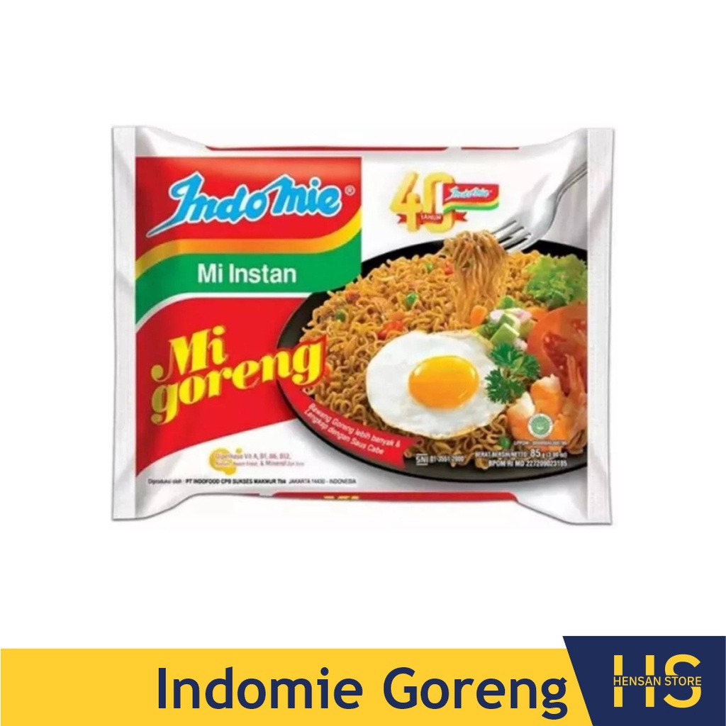 

Indomie Mi Goreng Instan 85 gr