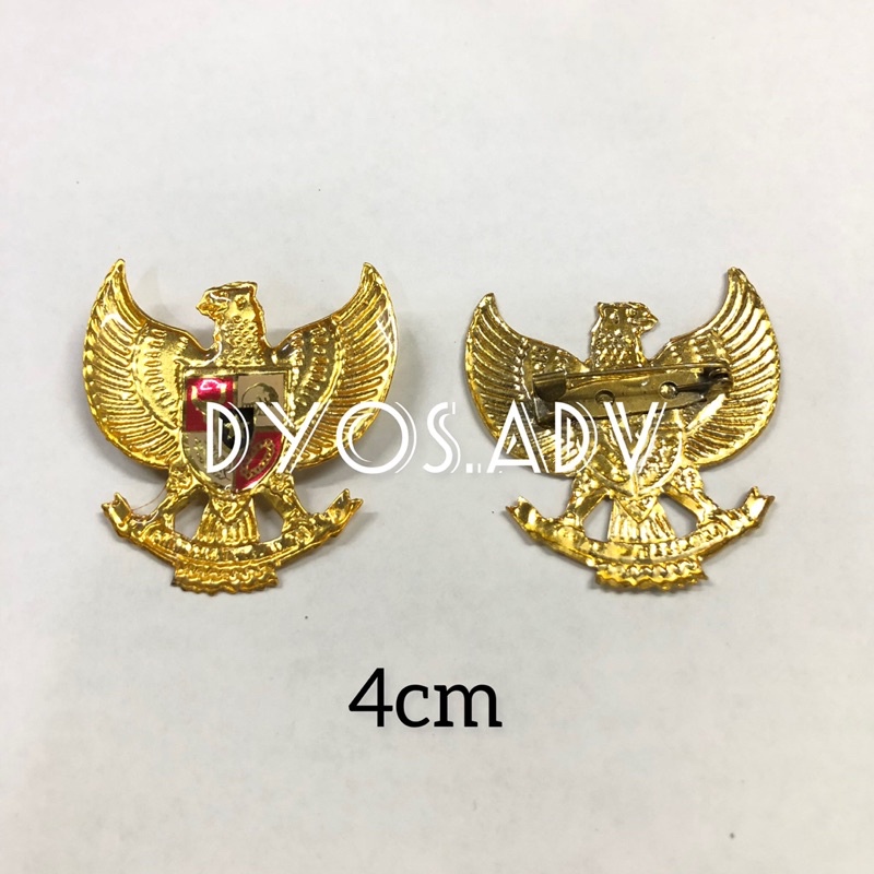 Pin garuda pancasila 4 cm