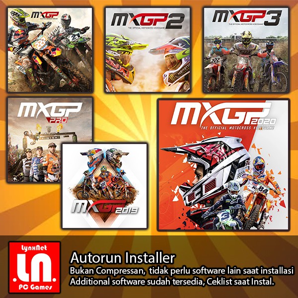 MXGP (2, 3, PRO, 2019, 2020, 2021, 2024) - PC DVD Games Race