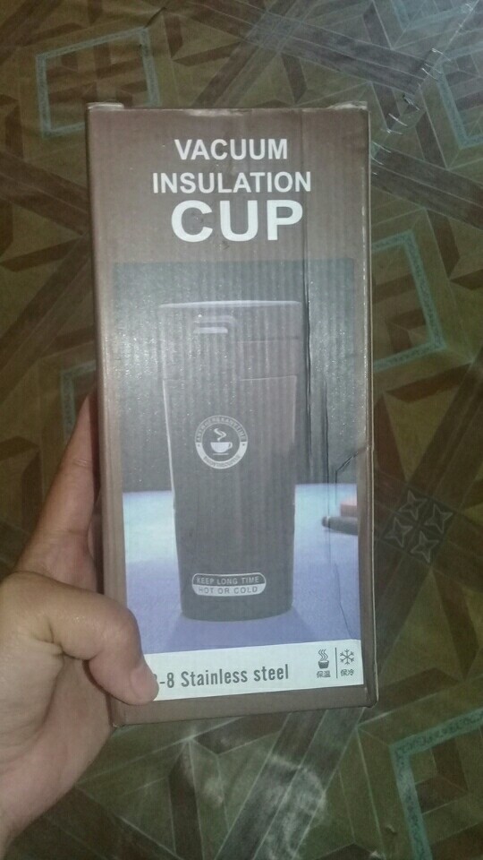 Makassar Termos Kopi / Travel Mug Tahan Panas  & Dingin Vacum  Coffe Cup Murah