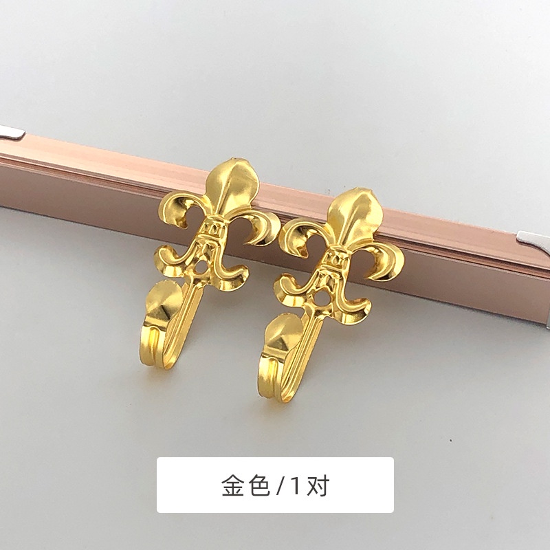 Cantolan Gorden Trisula Bahan Stainless 1 pasang / Curtain Hook