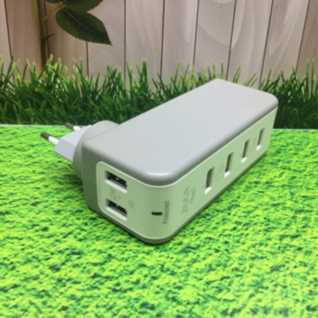 KEPALA CHARGER ZOLA 6T USB 6 PORT TRAVEL ADAPTOR HEAD CHARGER