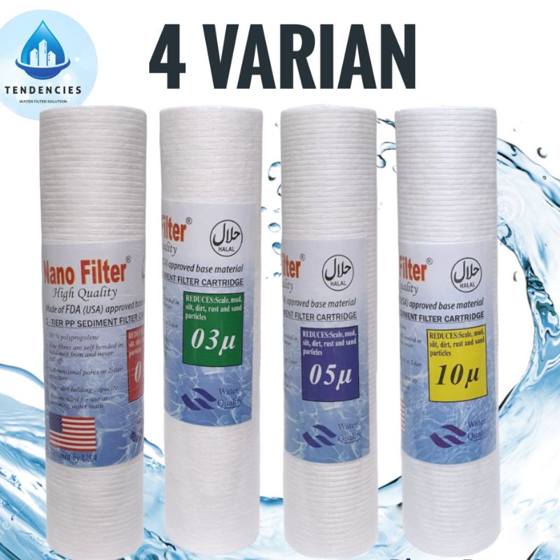 CATRIDGE FILTER AIR / NANO FILTER / SEDIMEN FILTER AIR NANO FILTER 10 " / CATRIDGE FILTER AIR 10" / 