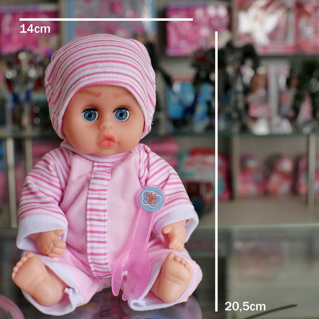 KID TOYS - Boneka Bayi Bisa Minum Pipis Bicara Baby Alive Doll Boneka Anak-Anak Edukasi Boneka UKOKA