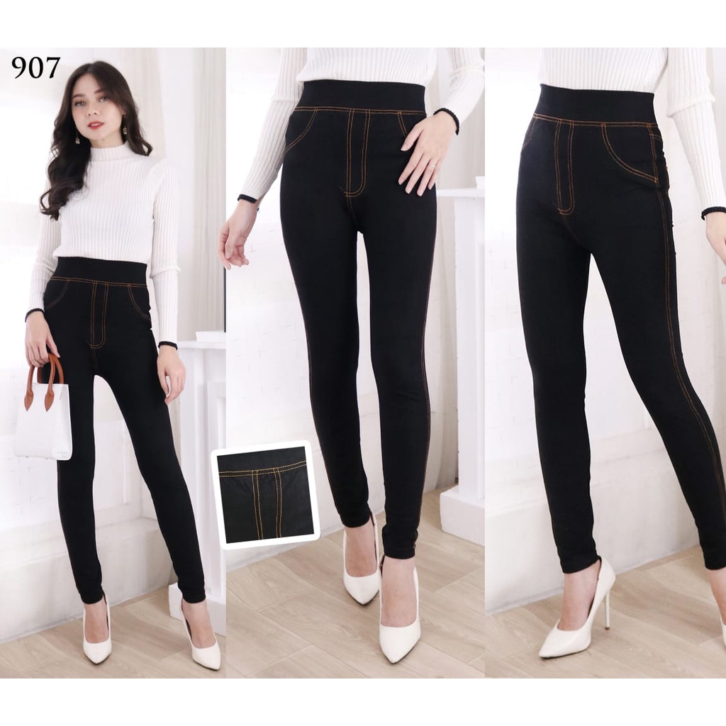 LEGING WANITA IMPORT PANJANG / LEGING MODEL JEANS