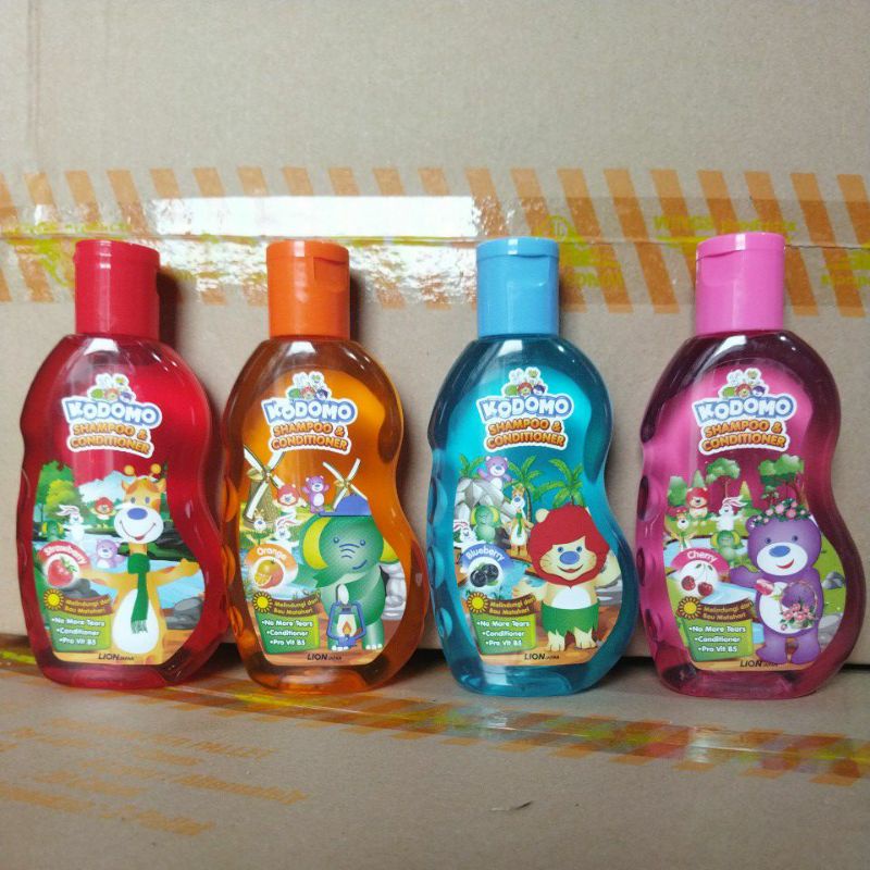 Jual KODOMO Shampoo GEL Botol 200ML/KODOMO SHAMPOO STRAWBERRY/KODOMO