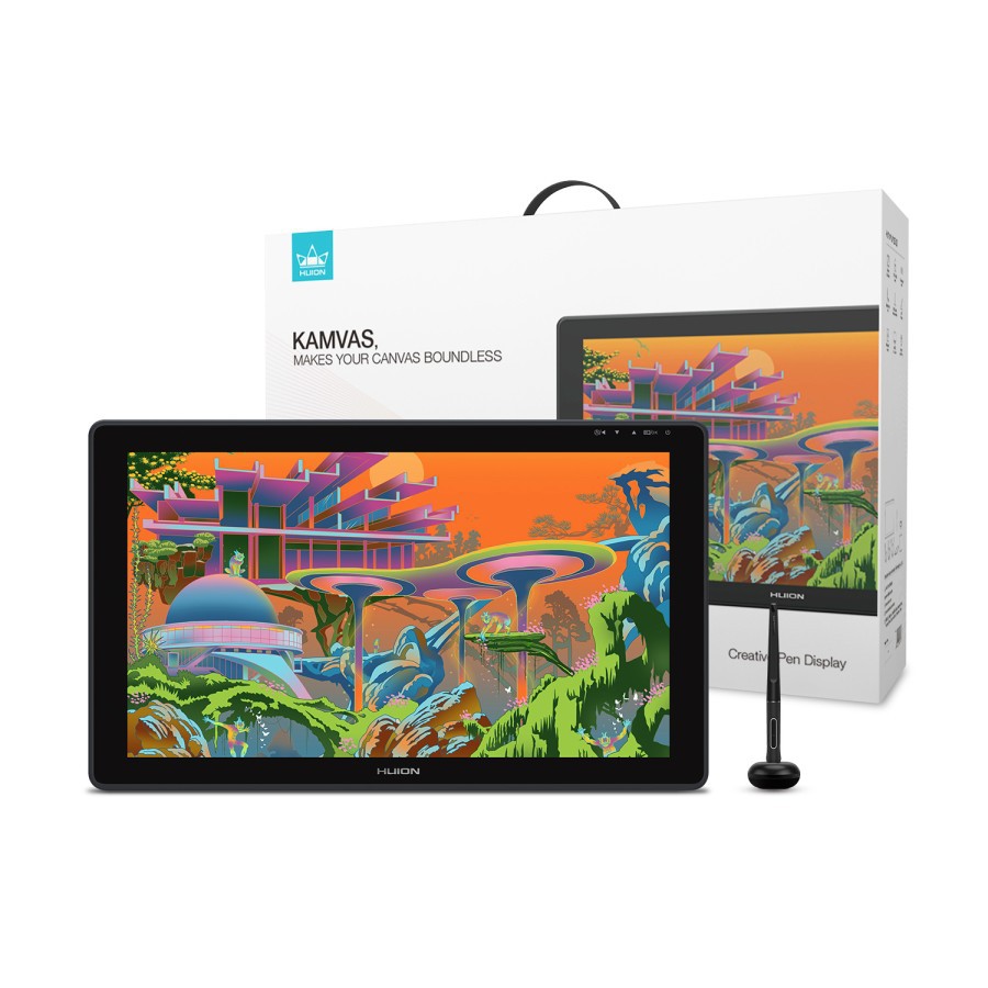 HUION KAMVAS 22 Plus GS2202 Drawing Pen Display Garansi