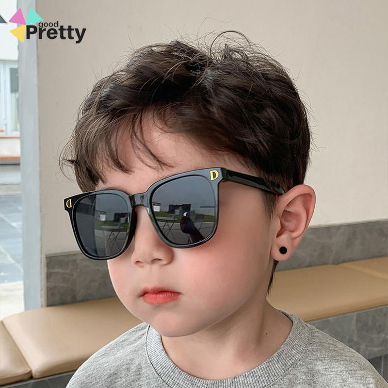 kacamata hitam anak Fashion Perempuan Universal Anti-UV Street Shooting Sunshade Sunglasses - PD