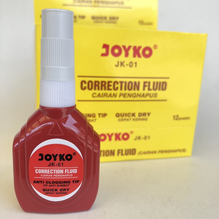 Tip Ex Joyko JK 01 Correction Tape Tipe x Joyko Correction Fluid JK-01