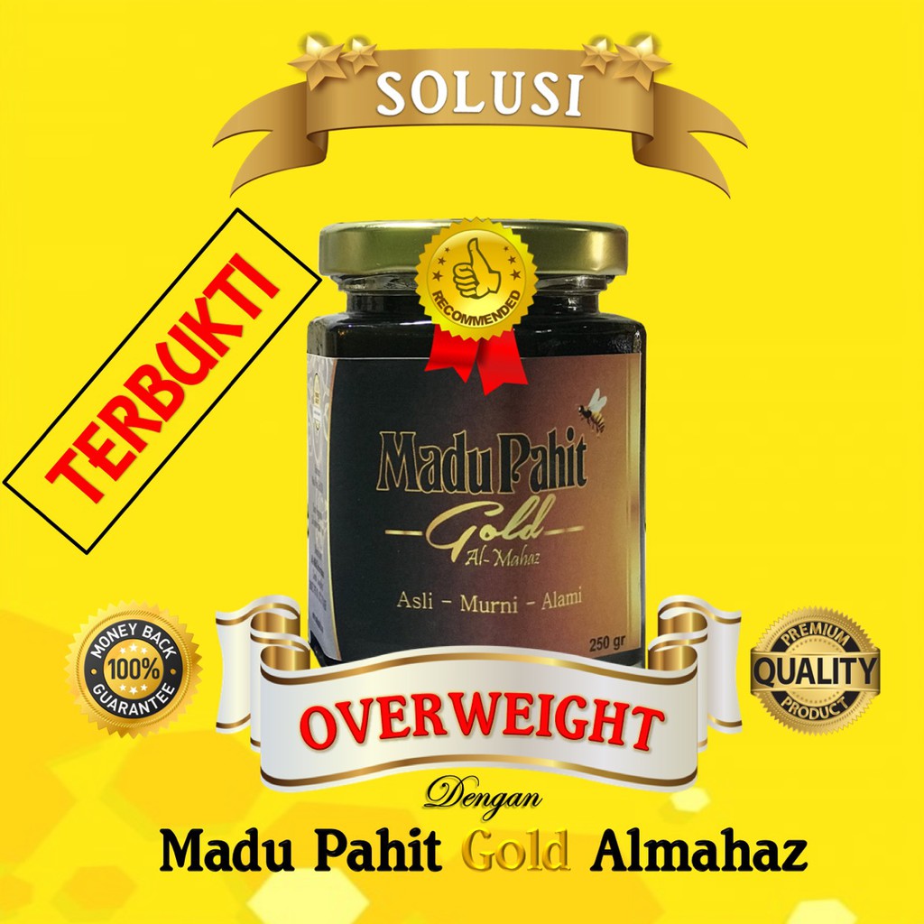 DIET SLIMMING DETOK MADU HITAM PAHIT HUTAN