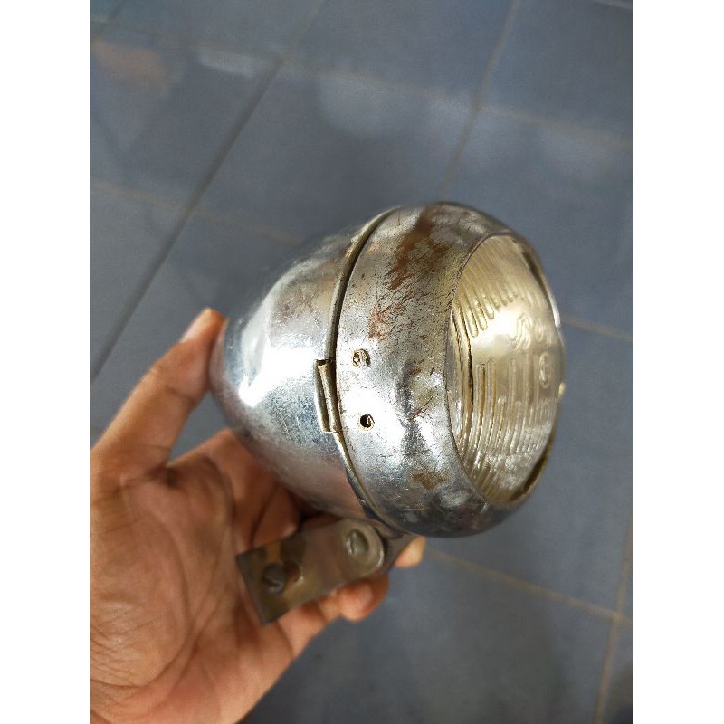 Lampu Pit Onthel Antik Kuningan Bosch Germany