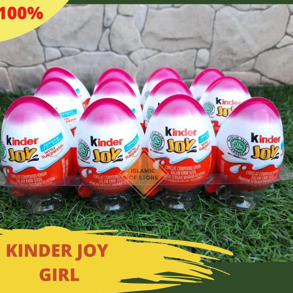 

KINDER JOY CHOCOLATE / COKLAT KINDERJOY BOY/ GIRL 20 GR HALAL MUI ❤☈ ➸