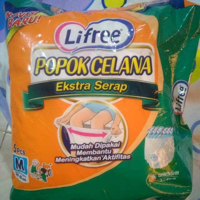 popok celana dewasa Lifree M 5
