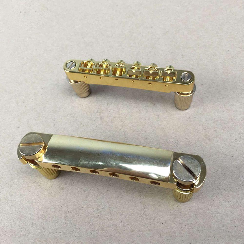 Suyo Tune-O-matic Bridge Pengganti Klip Penahan Tailpiece Gitar