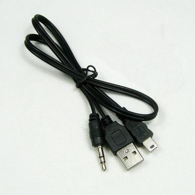 Kabel Charger Speaker MiniUSB + Jack 3,5mm